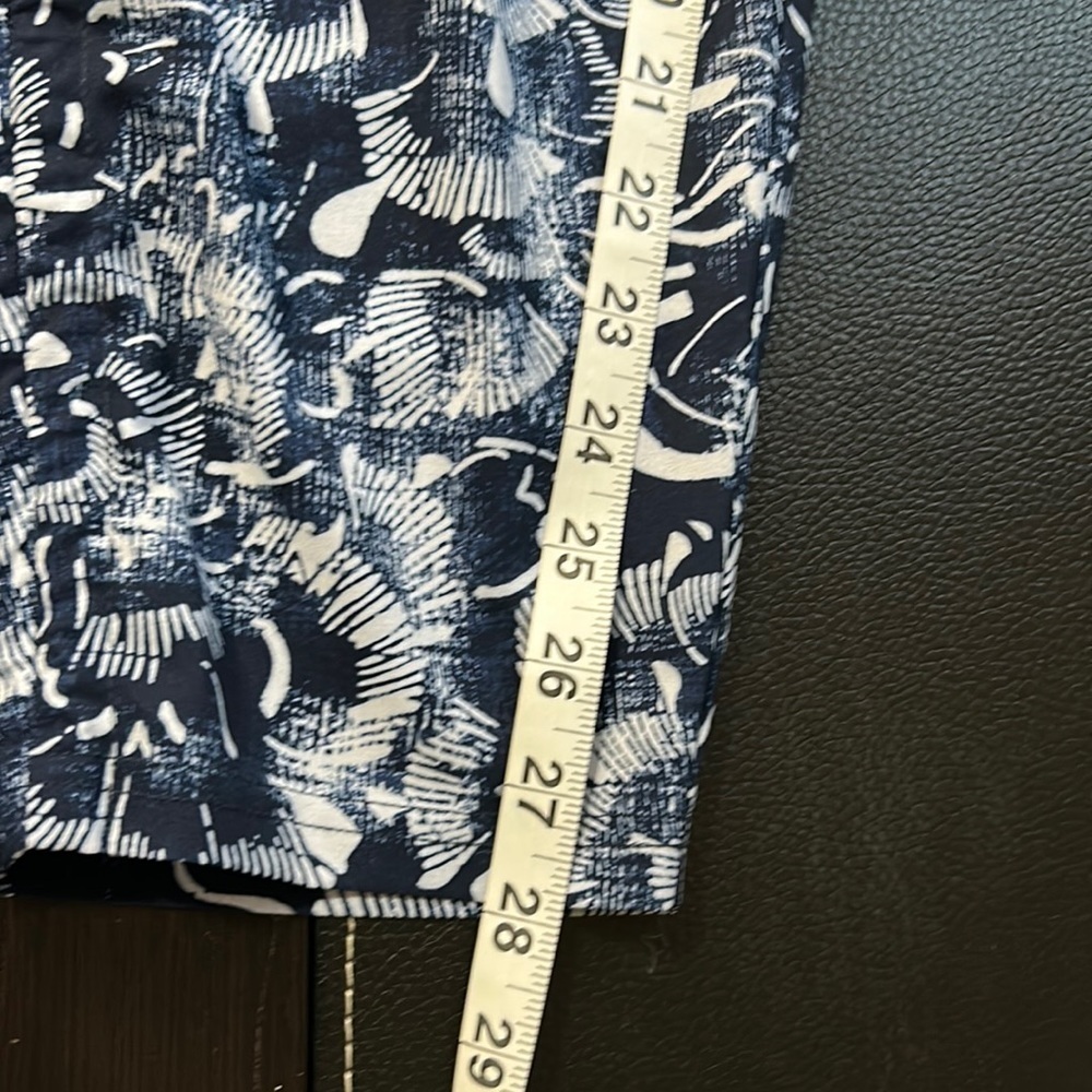 Athleta Ariel Aspire Printed Pant Jogger Blue Floral Lightweight stretch Size 10 - Picture 16 of 16
